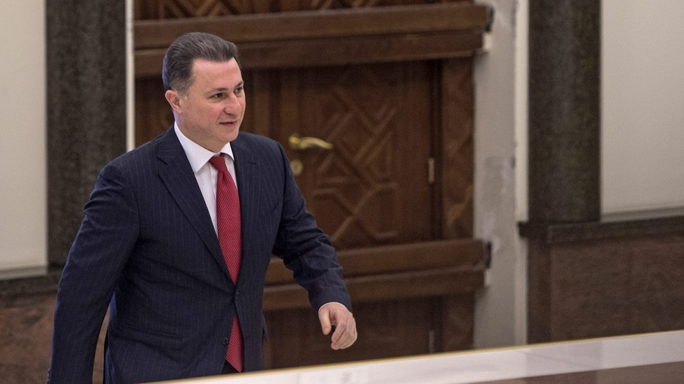 Бившият македонски премиер Груевски влиза в затвора 