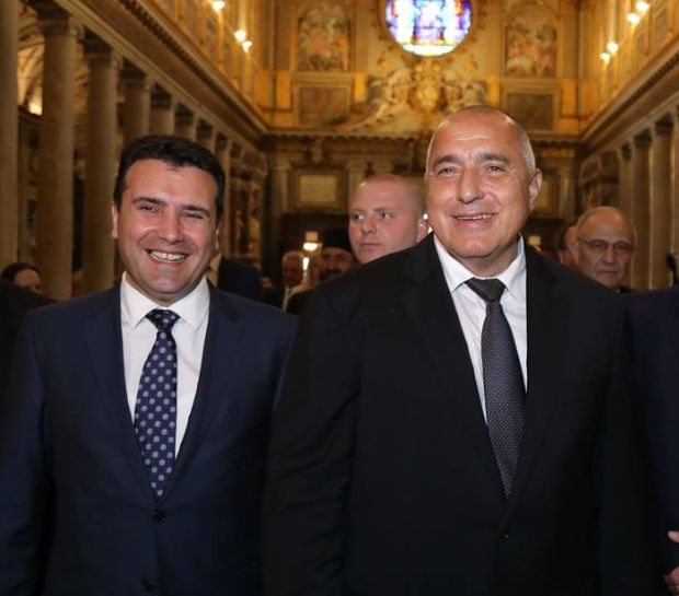 Заев избра Борисов за първата си официална визита