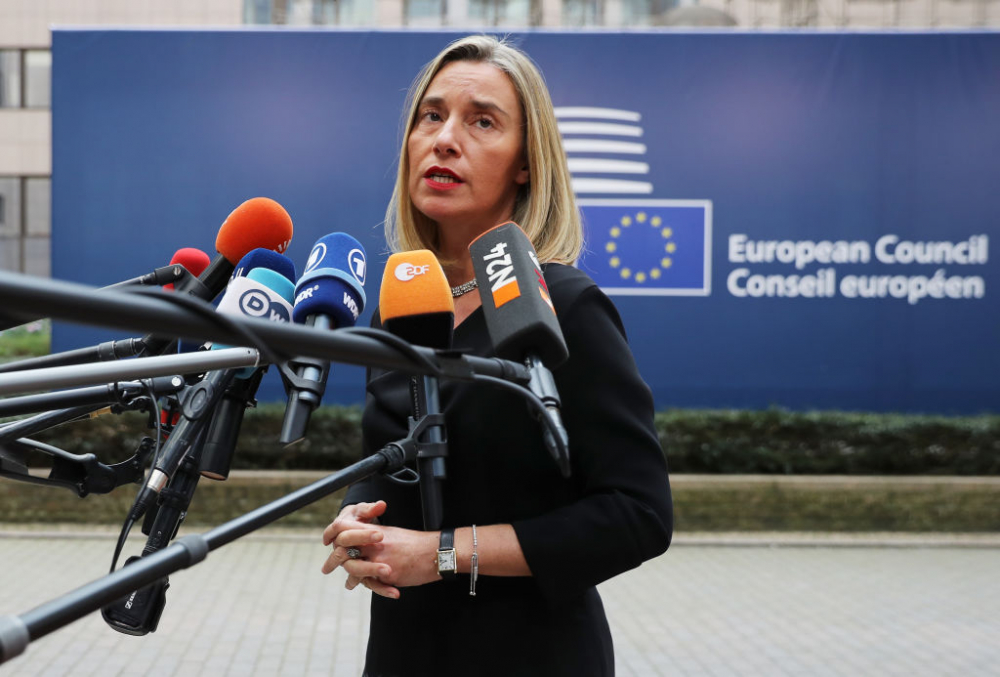 Федерика Могерини: ЕС не е в търговска война с никого