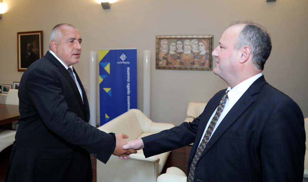 Борисов проведе важна среща с посланика на САЩ у нас (СНИМКИ)