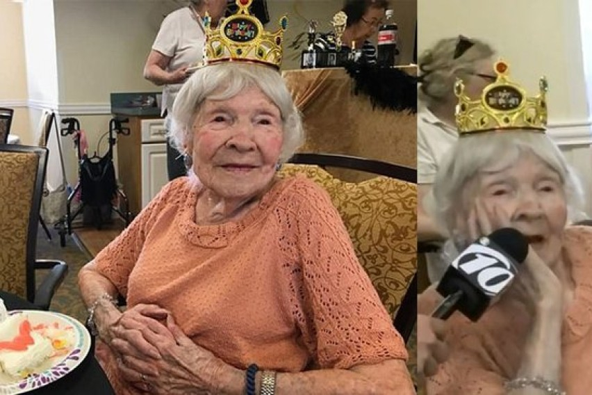 Хелън пуши и пи цял живот и посрещна 105 години в цветущо здраве (ВИДЕО)