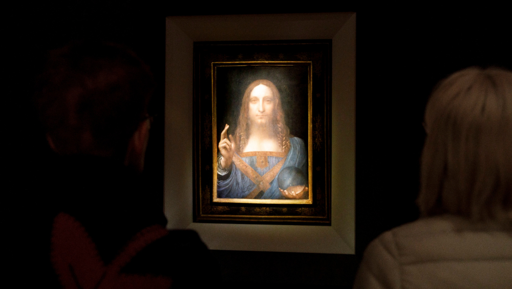 В Рим беше представена най-ранната творба на Леонардо да Винчи