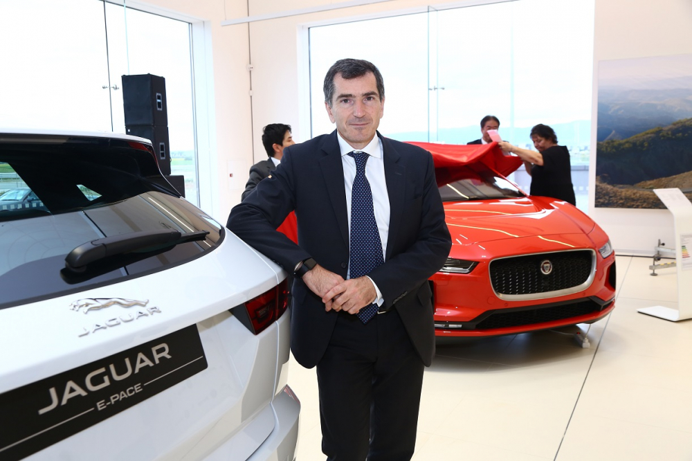 Управляващият директор на Европейските вносители на Jaguar Land Rover Марко Сантучи: Има голям интерес към първите ни изцяло електрически автомобили
