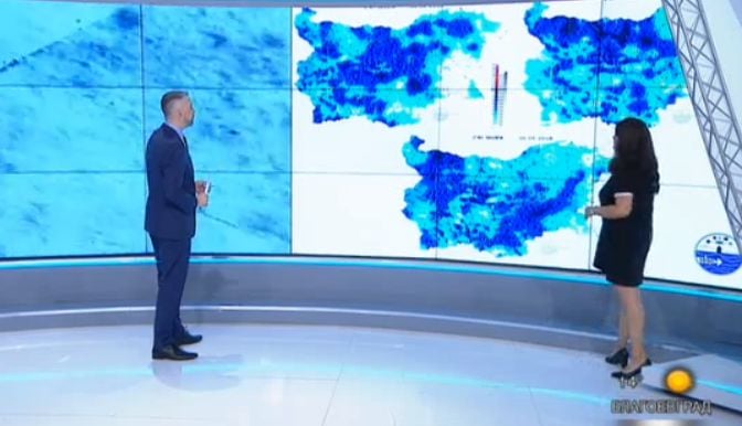 Синоптичката Евгения Егова извади мокри ГРАФИКИ за нови порои, носени от студен фронт в близките дни