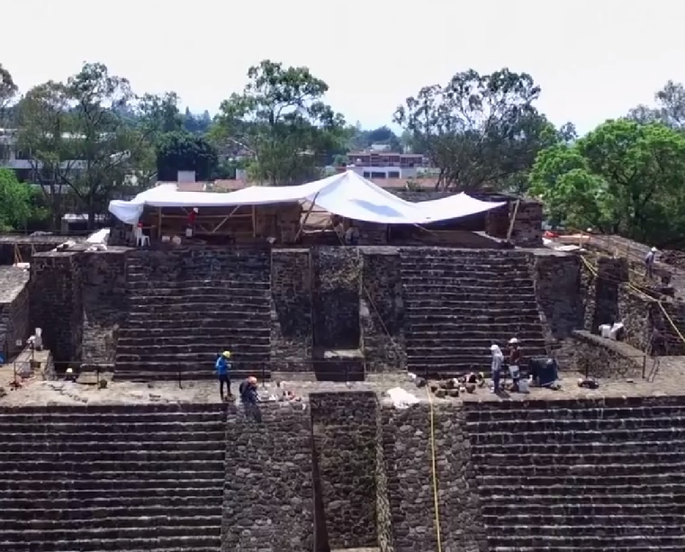 Земетресение разкри мистичен храм в пирамида на ацтеките (ВИДЕО)