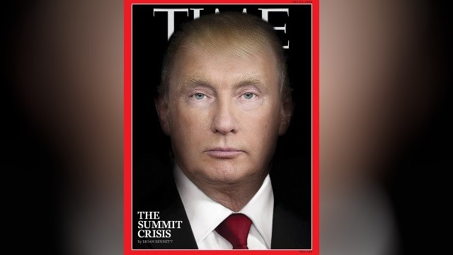 „Тайм” с провокативна корица на Тръмп и Путин: На кого вярвате?