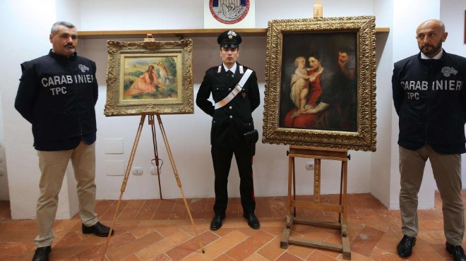 Намериха уникални картини, за които преди да бъдат откраднати, мераклия е давал 26 милиона евро