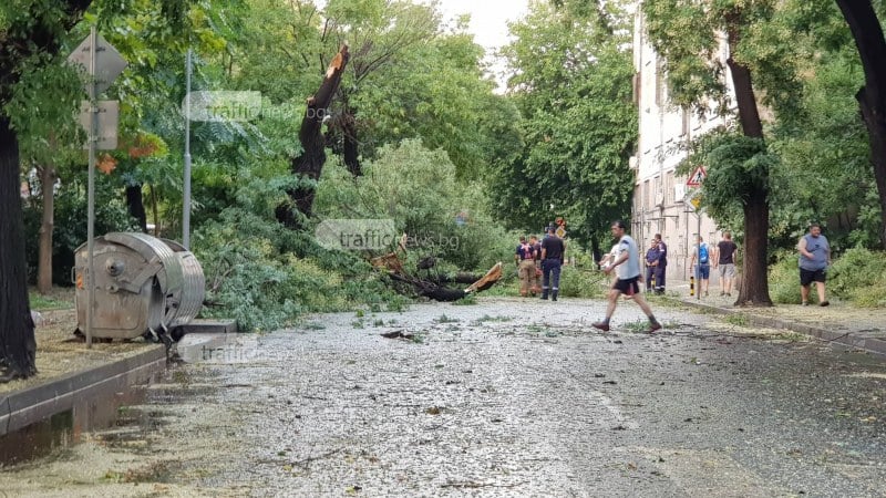 Стихията не пожали и Пловдив! Центърът на града е блокиран, леден ад в Ягодово (СНИМКИ)