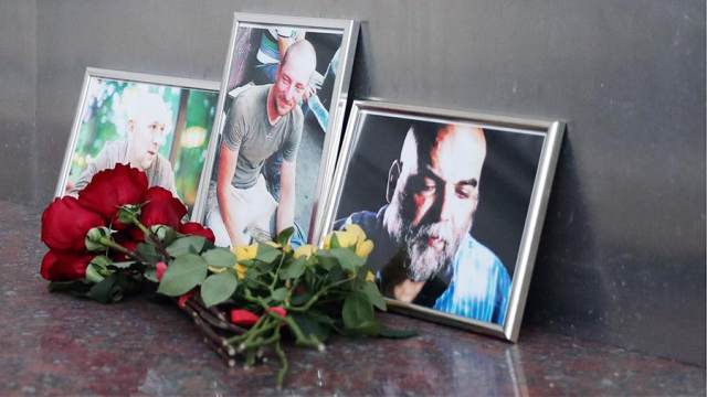 Първа брутална СНИМКА 18+ на руските журналисти, измъчвани и убити в ЦАР 