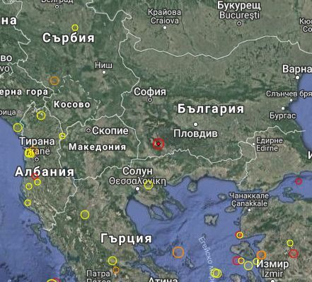 Извънредно! Силно земетресение разлюля България на километри от Борисов, усетено е и в София (СНИМКИ)