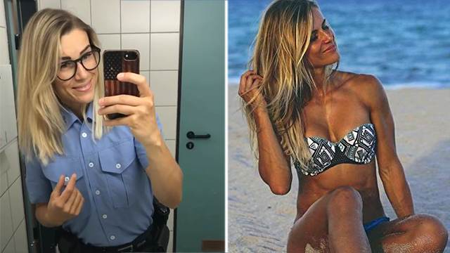 Най-горещата немска полицайка срази феновете си с откровени СНИМКИ 