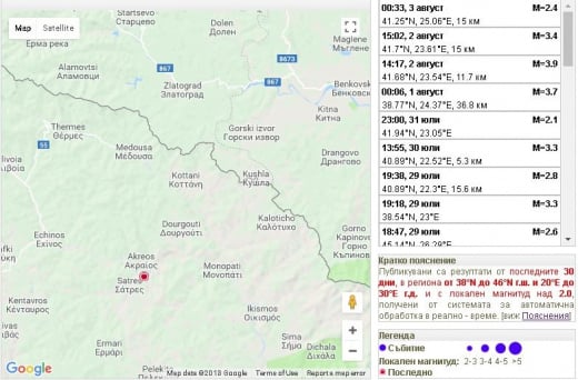 Земята под България не спира да се тресе: Нови земетресения люшнаха Благоевградско (СНИМКИ)