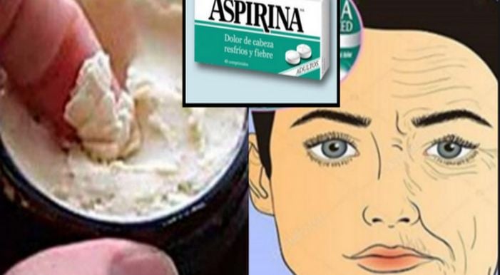 Маска с аспирин премахва старческите петна