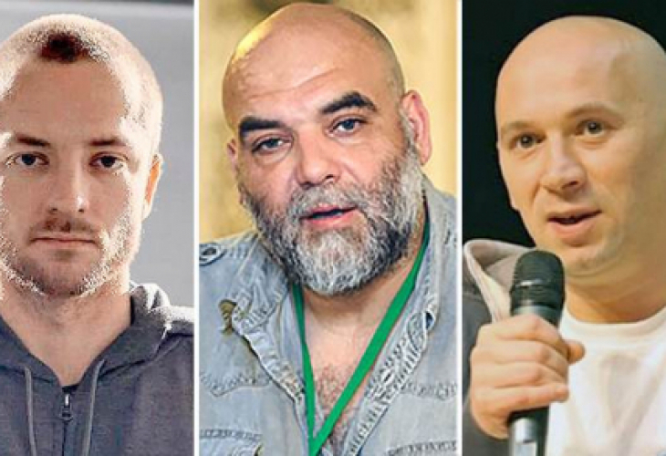 Погребаха убитите руски журналисти