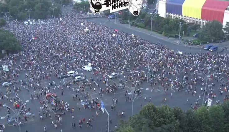 На живо! Букурещ се подготвя за нов масов протест