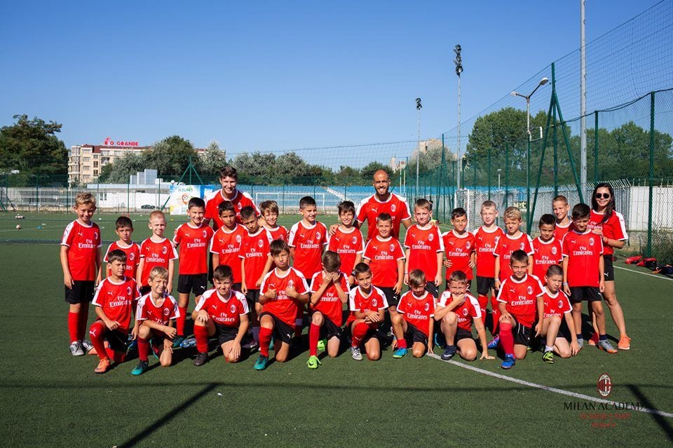 Хотел „Чайка“ посрещна малките таланти от Milan Academy Junior Camp