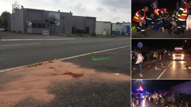 Нелеп екшън с ранени във Франция: Гневен тийнейджър се вряза с кола в тълпа от хора, понеже не го пуснали на дискотека (СНИМКИ/ВИДЕО)