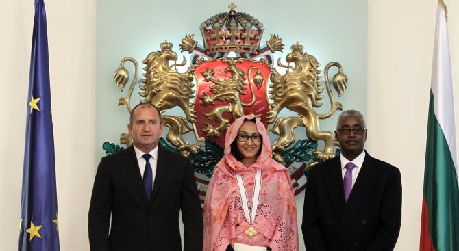 Радев удостои посланика на Судан с орден "Мадарски конник"