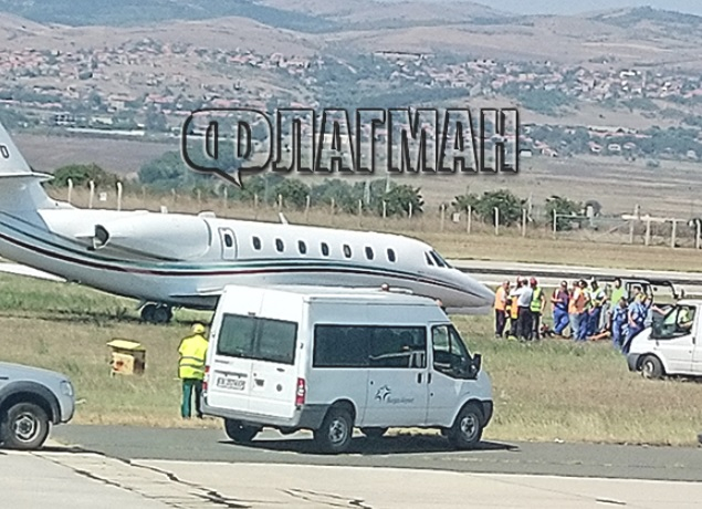 Горещи подробности за инцидента с частен самолет на летище "Бургас", предотвратена е огромна трагедия 