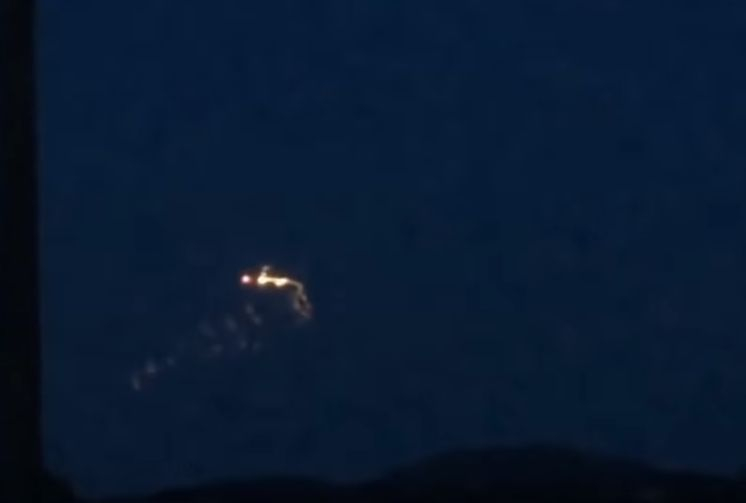 Шотландка засне щуращ се в небето НЛО, който изхвърля горяща материя (ВИДЕО)