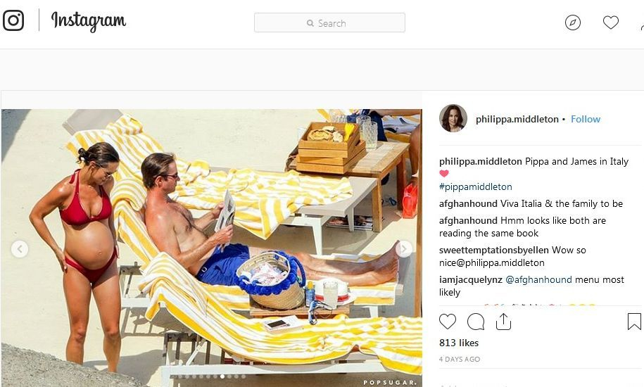 Бременната Пипа Мидълтън скри шапката на всички със секси СНИМКИ от плажа