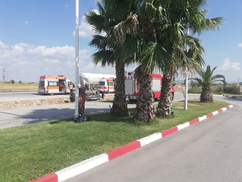 Тежка катастрофа на пътя Пловдив – Асеновград