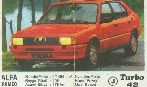 Помните ли Alfa-та от дъвки Turbo №42 (СНИМКИ)