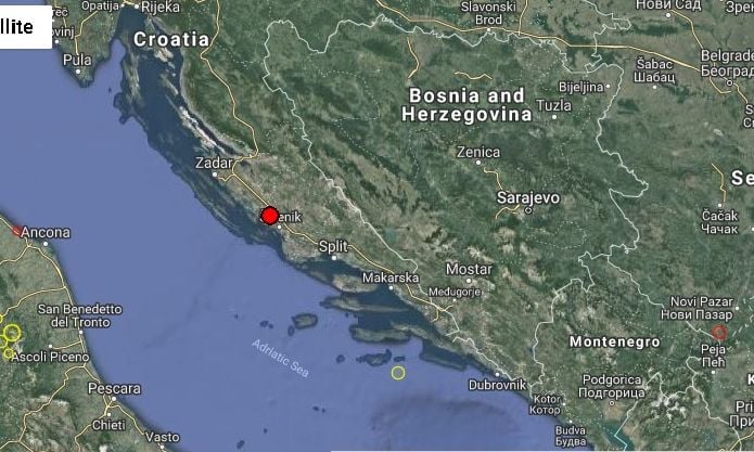 Силно земетресение разлюля плажовете на Хърватия, усетили го и в Босна 