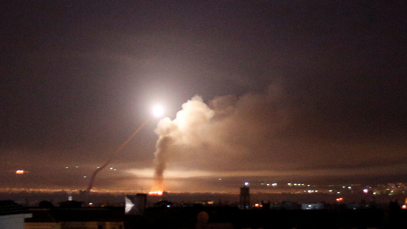 Сирийската ПВО отрази нова атака на Израел