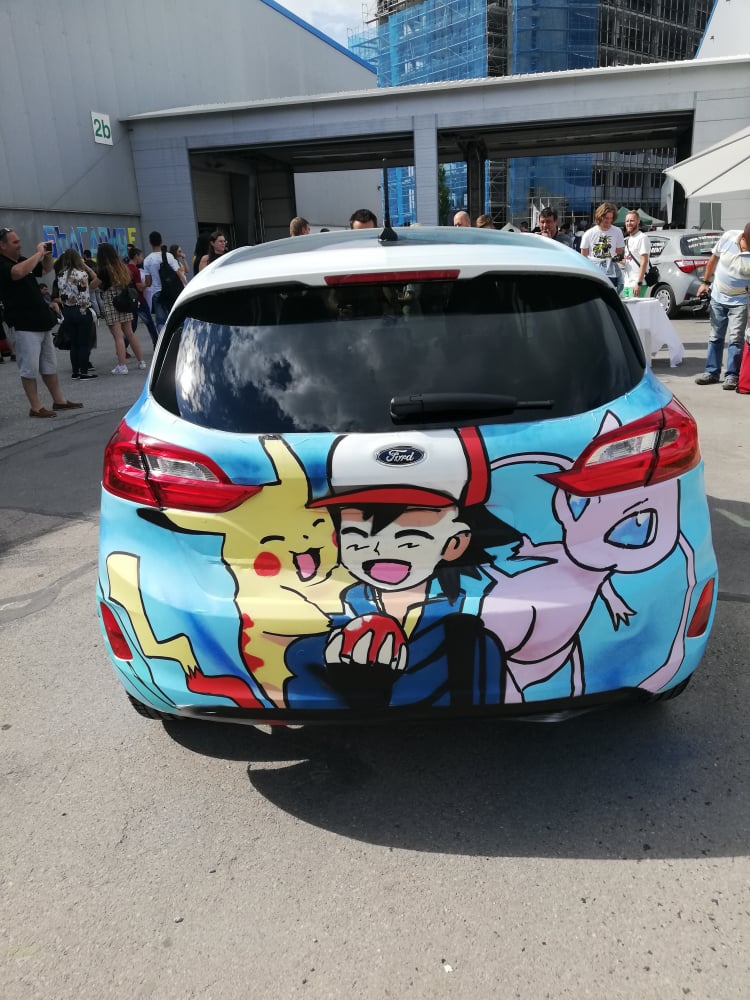 Манга и аниме герои украсиха Ford Fiesta по време на Aniventure Comic Con (СНИМКИ/ВИДЕО)