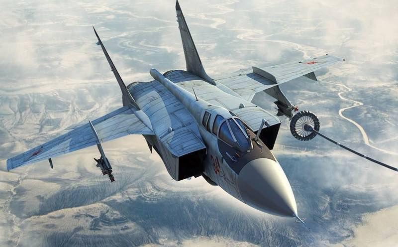 Публикуваха първо ВИДЕО от падането на руския МиГ-31
