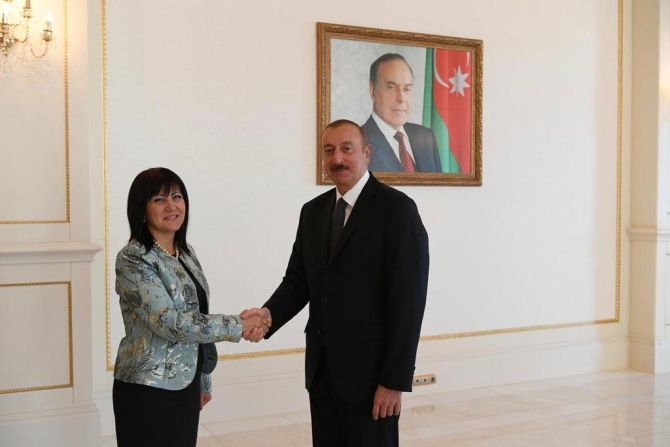 Цвета Караянчева проведе важна среща с президента на Азербайджан