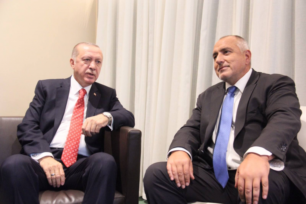 Ердоган излезе от речта на Тръмп, но се видя с Борисов (СНИМКИ)
