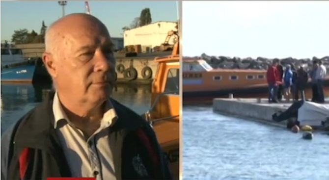 Контраадмирал Георги Мотев: Има шанс морякът от обърнатата лодка да е жив