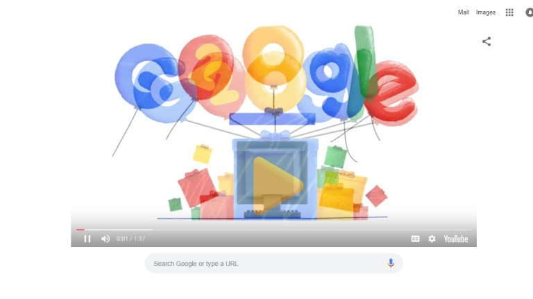 Google става на 20 години (ВИДЕО)