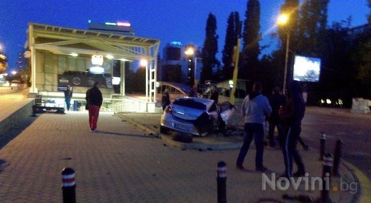 Страшна катастрофа при метростанция "Жулио Кюри" в столицата (СНИМКИ)