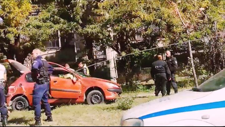 Полицай е с премазан крак след зрелищната гонка и арест в Пловдив 
