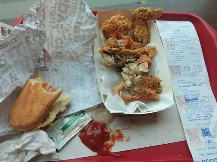 Мрежата изпадна в ужас от тези гнусни СНИМКИ 18+ на пилешко от KFC