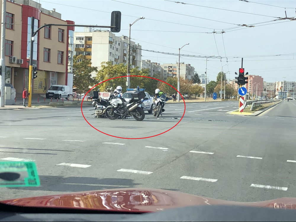 Първи СНИМКИ от мелето с ранен полицай, станало в София