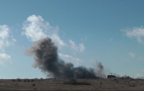 Зрелищни СНИМКИ и ВИДЕО от унищожаването на намерената 200-килограмова бомба в София