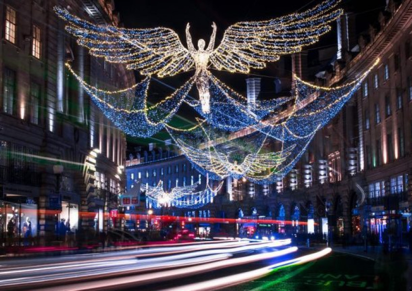 10-те места с най-красиви коледни светлини в Лондон (СНИМКИ)