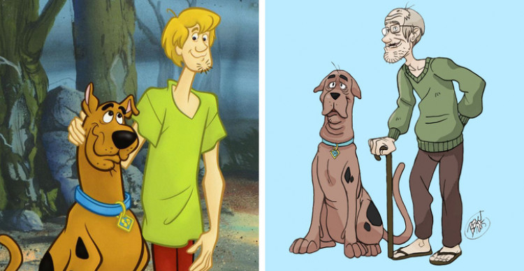 Ето как биха изглеждали любимите ни анимационни герои когато пораснат (СНИМКИ)
