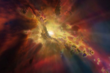 В Космоса забелязаха гигантски фонтан, всмукван от черна дупка (СНИМКА)