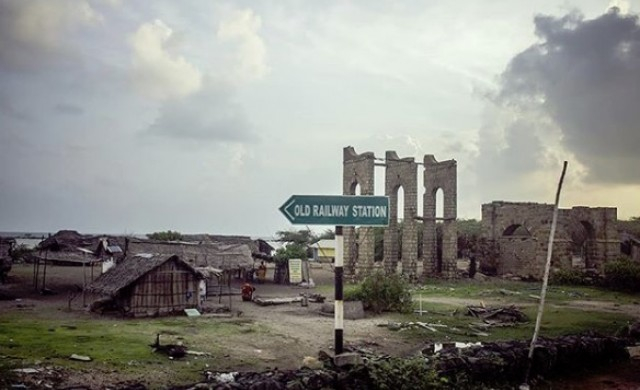 Призрачният град Данушкоди, станал жертва на супер циклон (СНИМКИ)
