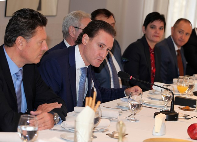 КРИБ се срещна с посланици и дипломати в България на страните от Европейския съюз
