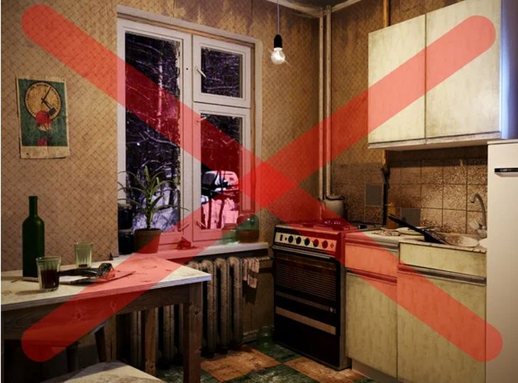 Ужасен интериор: Тези 10 неща в кухнята ви са опасни за здравето и непрактични, изхвърлете ги веднага!