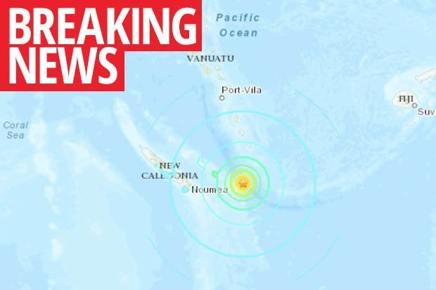 Зверски силно земетресение удари Нова Каледония