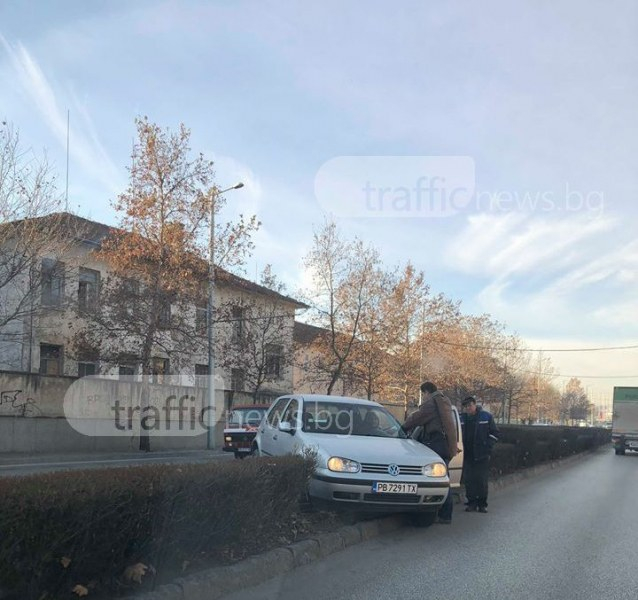 Шофьорка направи зрелищна каскада в Пловдив