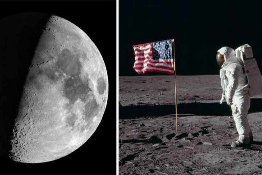 НАСА се обиди на баскетболист, че не вярва в кацането на Луната