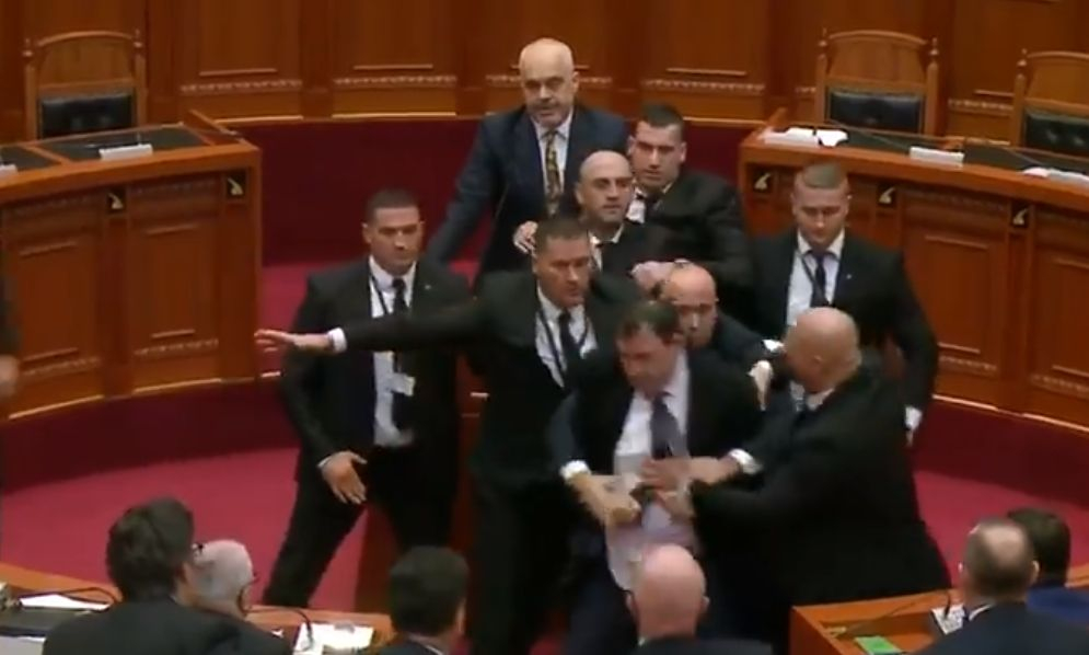Сеир в Тирана: Депутат замери премиерът Еди Рама с... (СНИМКИ/ВИДЕО)